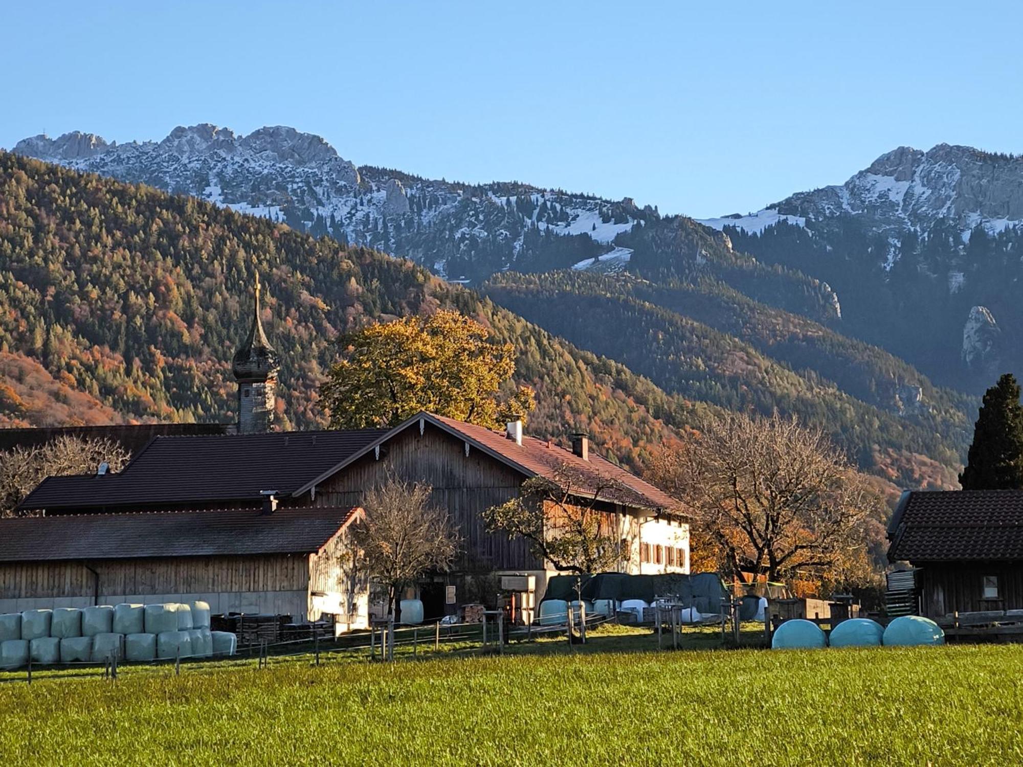 Bauernhof Geigerhof Villa Ашау им Кимгау Екстериор снимка